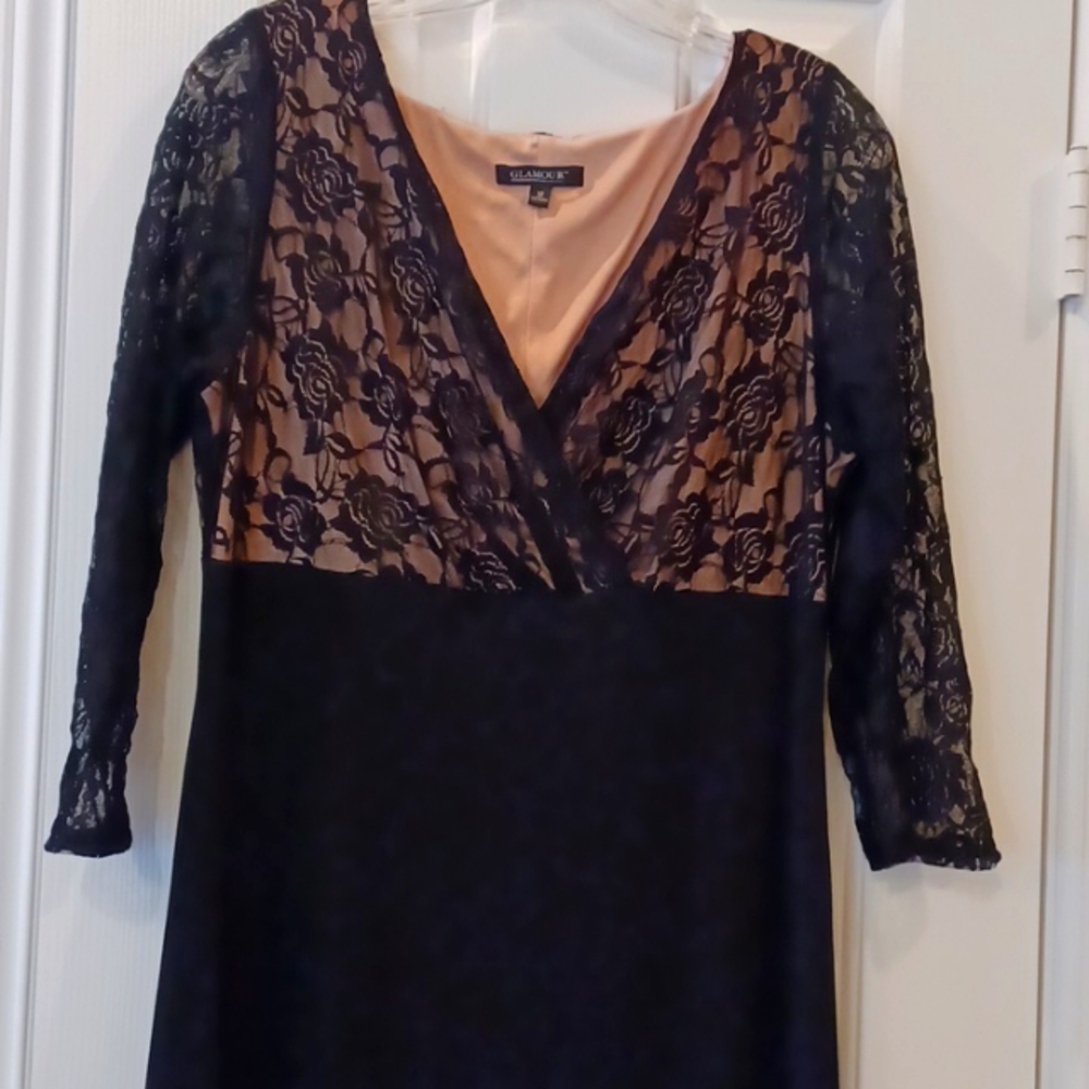 *Black Lace Dress sz 12
